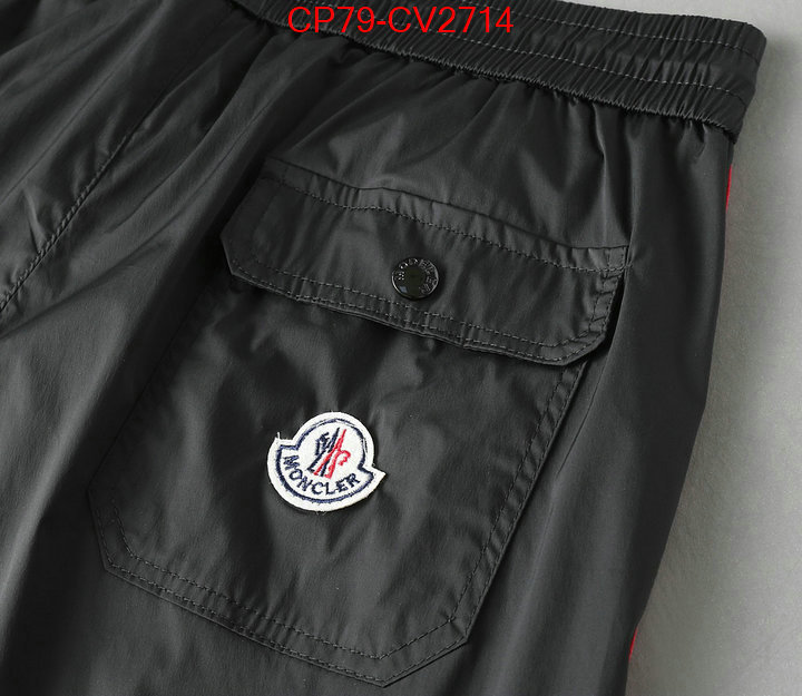 Clothing-Moncler top perfect fake ID: CV2714 $: 79USD