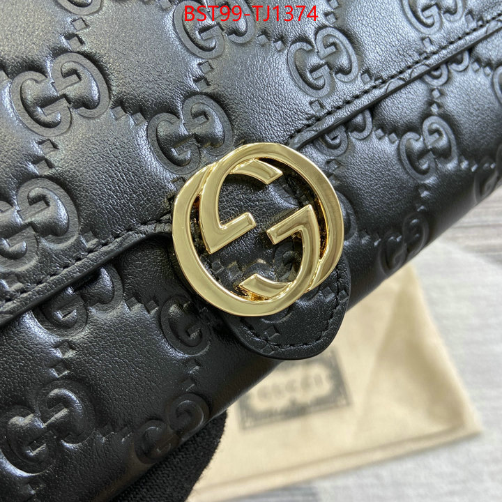 Gucci Bags(TOP)-Wallet- buy high-quality fake ID: TJ1374 $: 99USD,