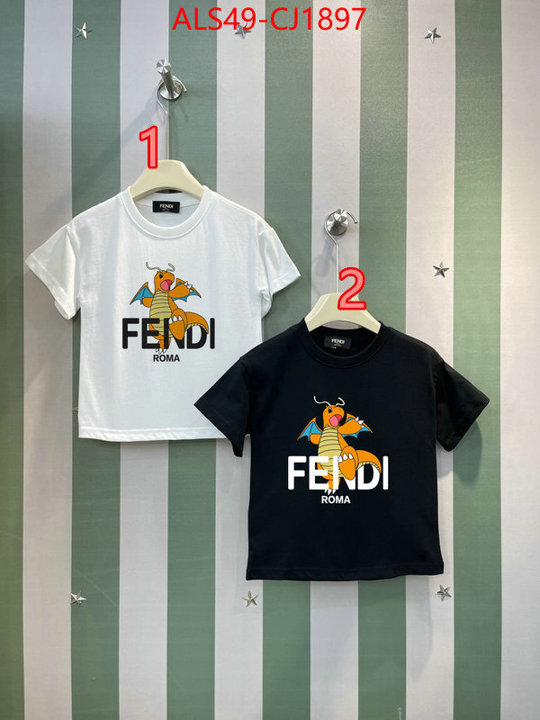 Kids clothing-Fendi aaaaa quality replica ID: CJ1897 $: 49USD