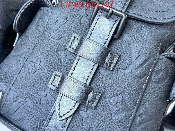 LV Bags(TOP)-Backpack- for sale online ID: BV2797 $: 189USD,