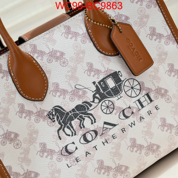 Coach Bags(4A)-Handbag- practical and versatile replica designer ID: BC9863 $: 99USD,