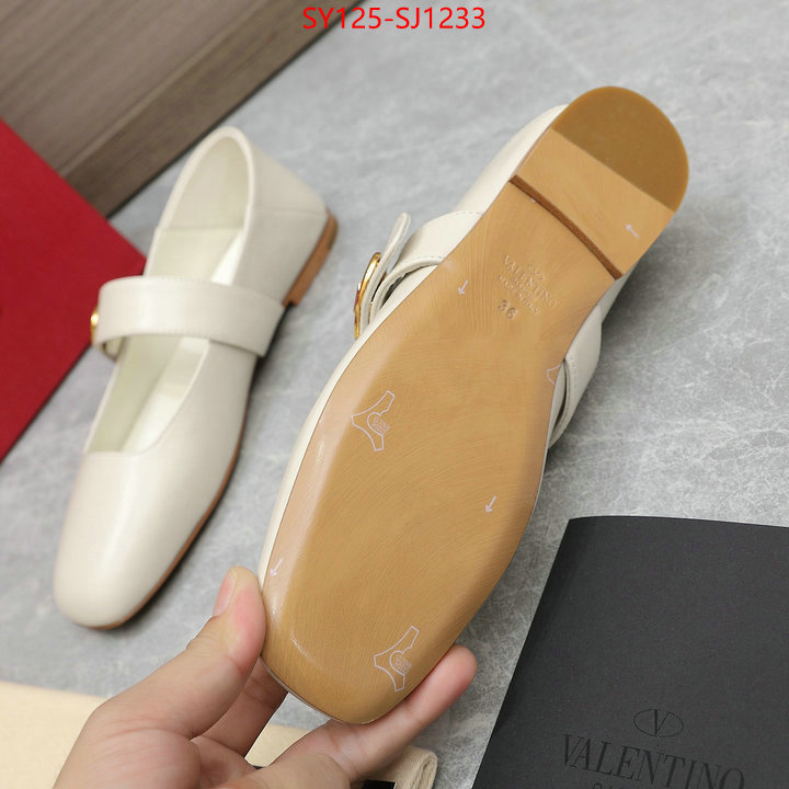 Women Shoes-Valentino where to buy fakes ID: SJ1233 $: 125USD