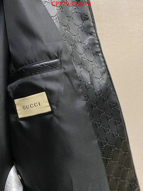 Clothing-Gucci where could you find a great quality designer ID: CJ2214 $: 179USD