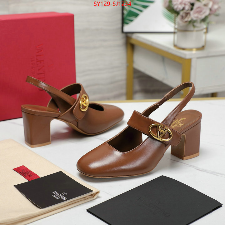 Women Shoes-Valentino replica shop ID: SJ1234 $: 129USD