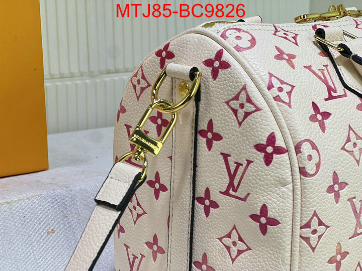 LV Bags(4A)-Speedy- aaaaa+ replica designer ID: BC9826 $: 85USD,