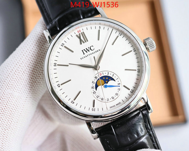 Watch(TOP)-IWC buy ID: WJ1536 $: 419USD