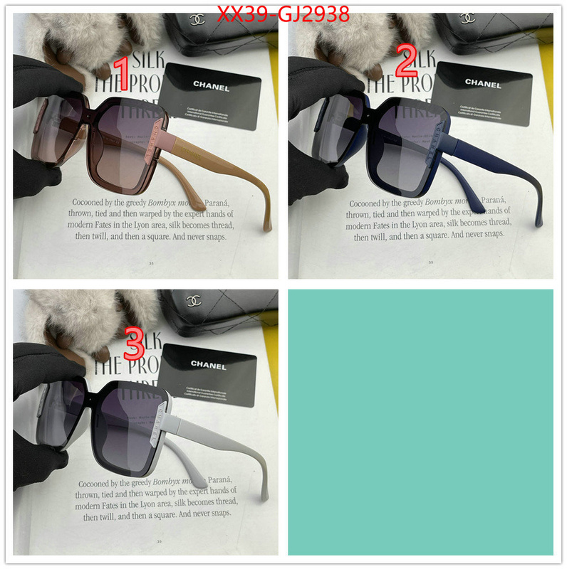 Glasses-Chanel where to find best ID: GJ2938 $: 39USD