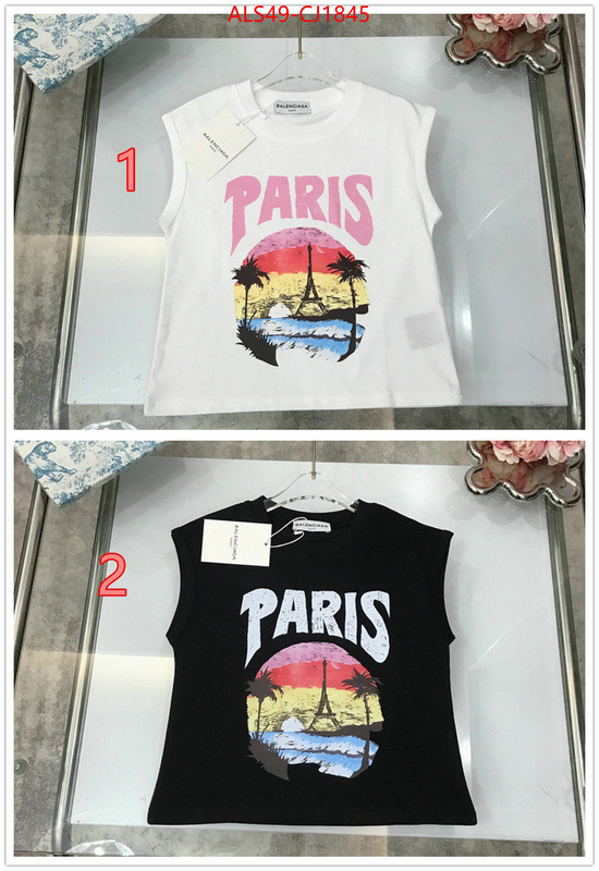 Kids clothing-Balenciaga new designer replica ID: CJ1845 $: 49USD