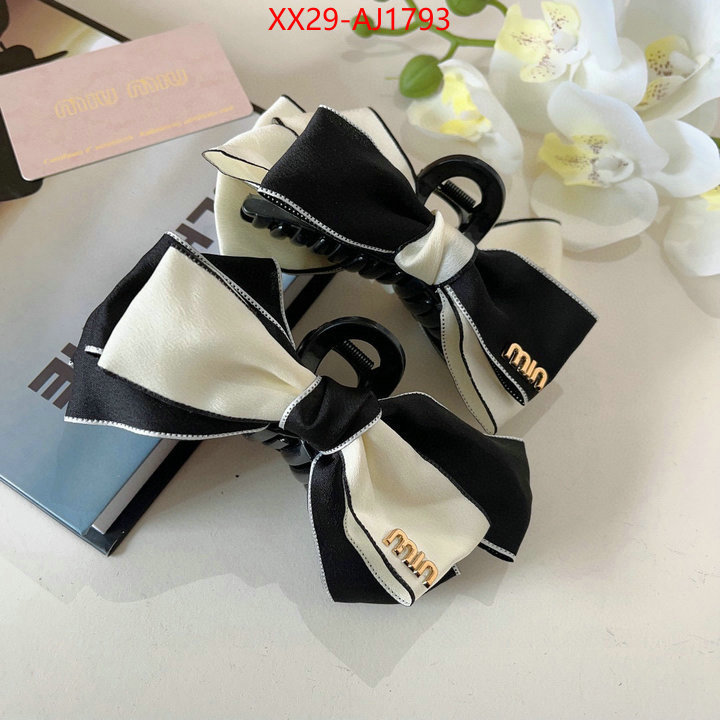 Hair band-MIU MIU best ID: AJ1793 $: 29USD