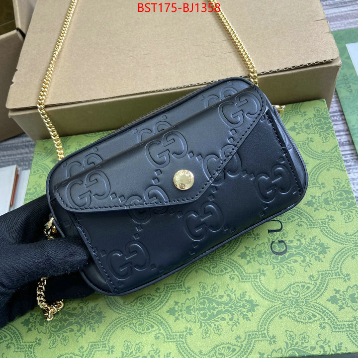 Gucci Bags(TOP)-Crossbody- wholesale replica shop ID: BJ1358 $: 175USD,