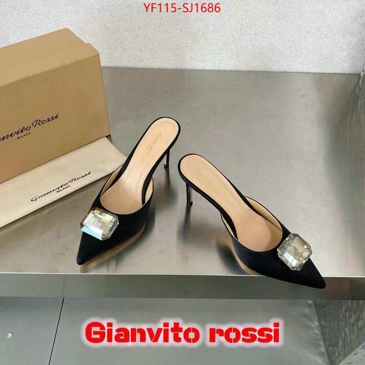 Women Shoes-Gianvito Rossi replica 2024 perfect luxury ID: SJ1686 $: 115USD