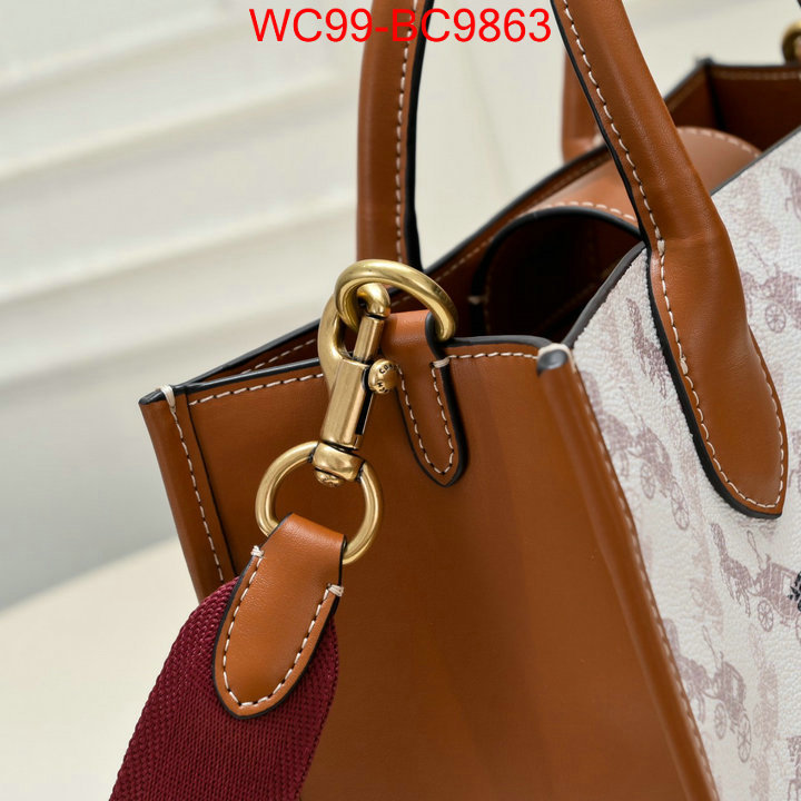 Coach Bags(4A)-Handbag- practical and versatile replica designer ID: BC9863 $: 99USD,