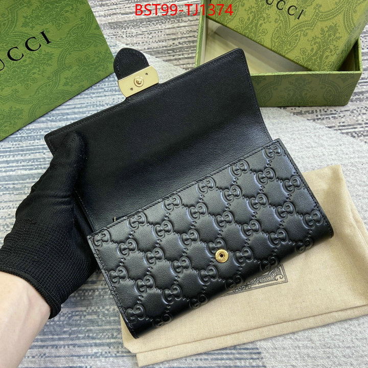 Gucci Bags(TOP)-Wallet- buy high-quality fake ID: TJ1374 $: 99USD,