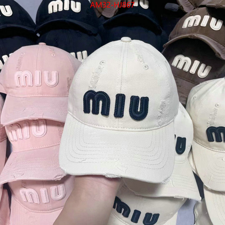 Cap(Hat)-Miu Miu aaaaa+ class replica ID: HJ867 $: 32USD