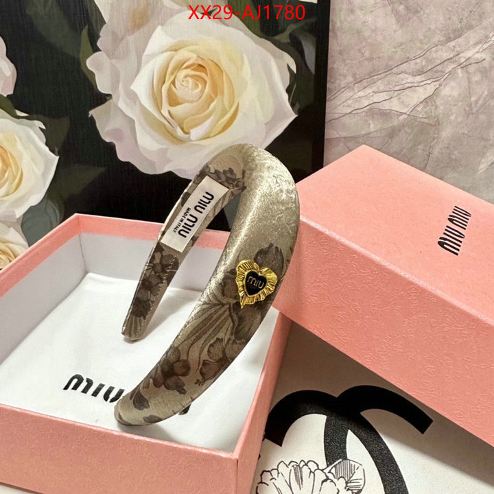 Hair band-MIU MIU where to buy fakes ID: AJ1780 $: 29USD