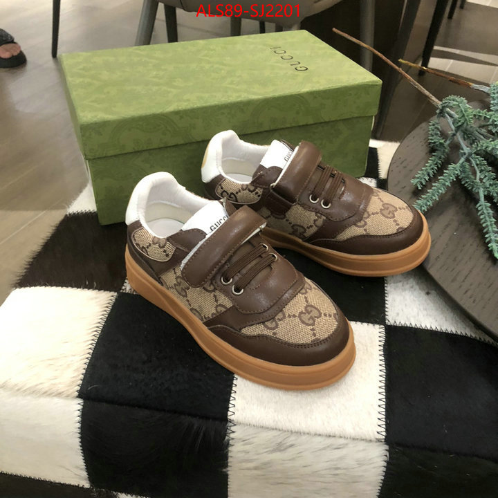 Kids shoes-Gucci mirror copy luxury ID: SJ2201 $: 89USD