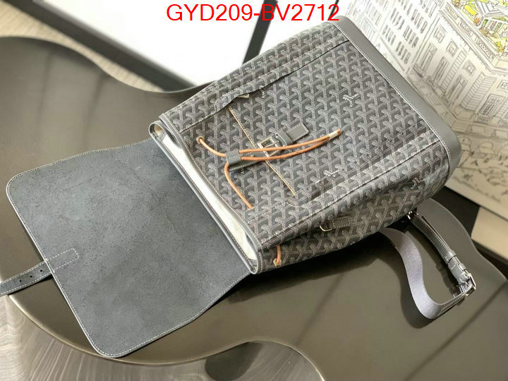 Goyard Bags(TOP)-Backpack- replica us ID: BV2712 $: 209USD,