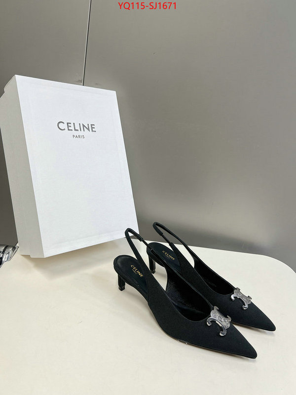 Women Shoes-CELINE buy replica ID: SJ1671 $: 115USD