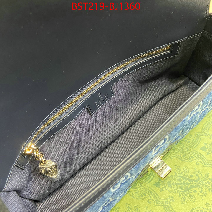 Gucci Bags(TOP)-Handbag- how quality ID: BJ1360 $: 219USD,