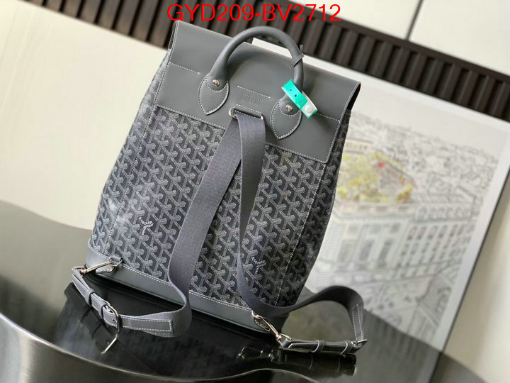 Goyard Bags(TOP)-Backpack- replica us ID: BV2712 $: 209USD,