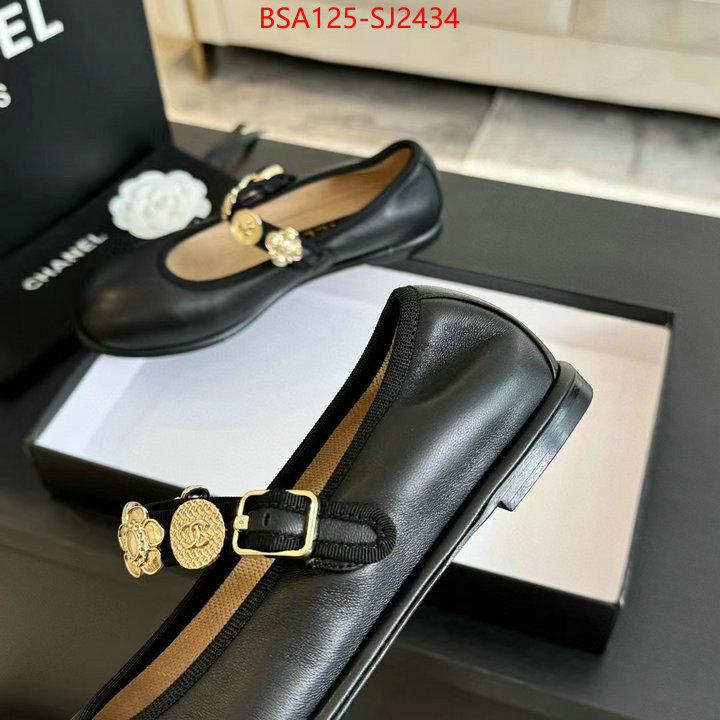 Women Shoes-Chanel high quality perfect ID: SJ2434 $: 125USD