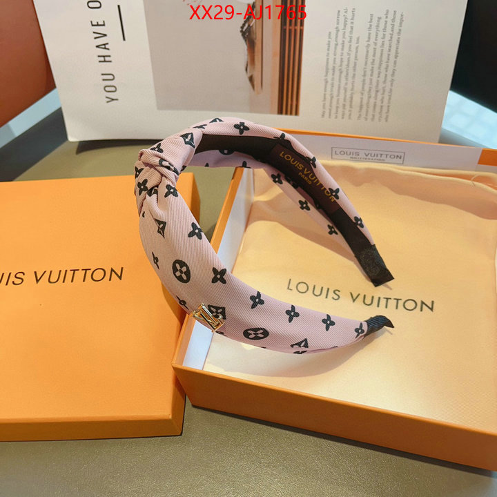 Hair band-LV wholesale imitation designer replicas ID: AJ1765 $: 29USD