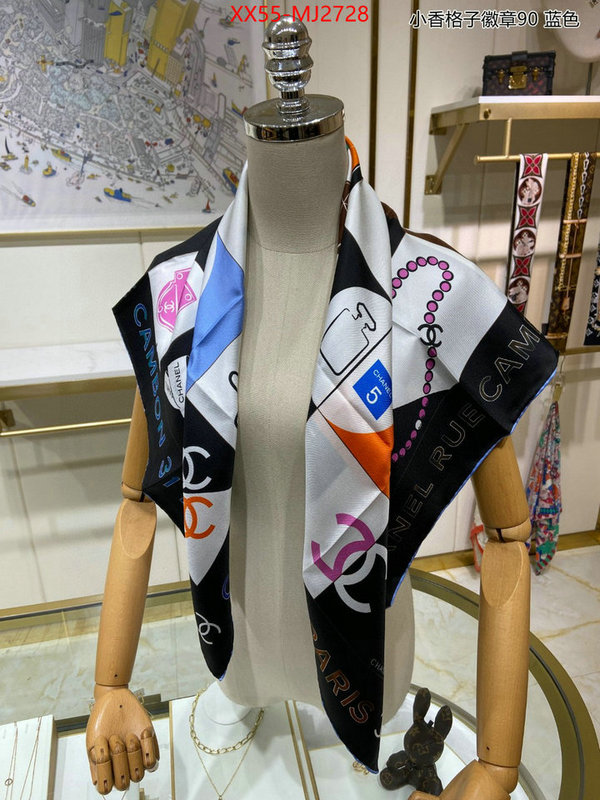 Scarf-Chanel top quality designer replica ID: MJ2728 $: 55USD