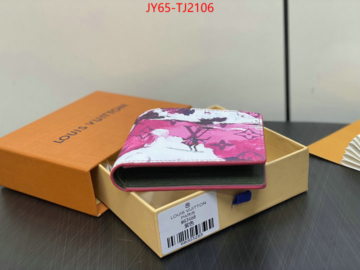 LV Bags(TOP)-Wallet best replica 1:1 ID: TJ2106 $: 65USD,