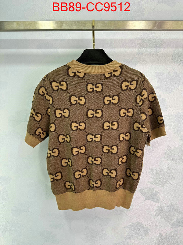 Clothing-Gucci top 1:1 replica ID: CC9512 $: 89USD