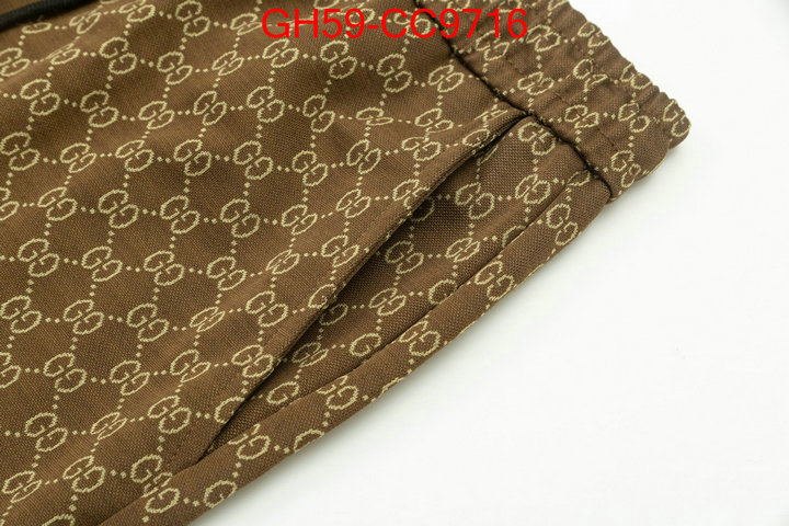 Clothing-Gucci highest product quality ID: CC9716 $: 59USD