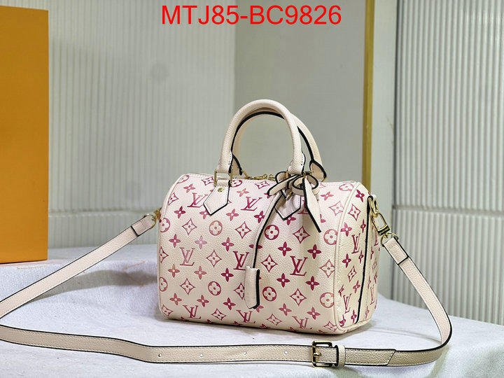 LV Bags(4A)-Speedy- aaaaa+ replica designer ID: BC9826 $: 85USD,