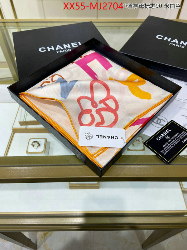 Scarf-Chanel what's the best place to buy replica ID: MJ2704 $: 55USD