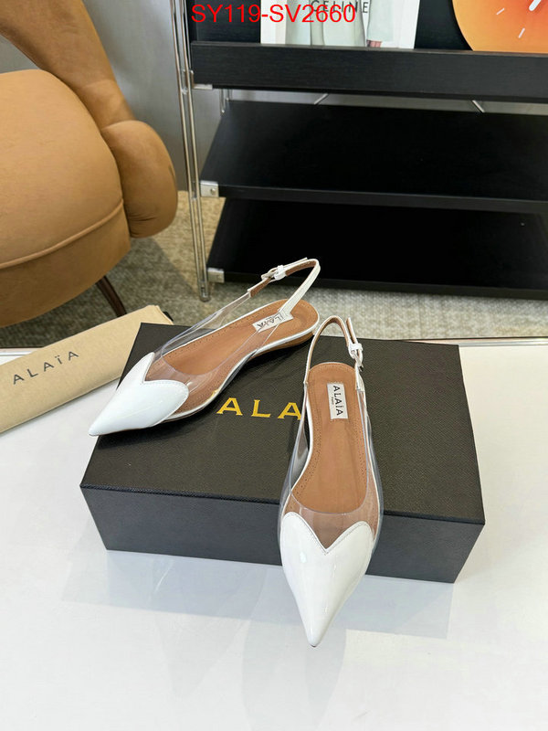 Women Shoes-ALAIA where can you buy replica ID: SV2660 $: 119USD