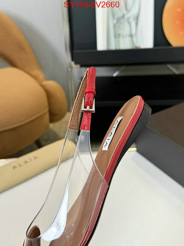 Women Shoes-ALAIA where can you buy replica ID: SV2660 $: 119USD