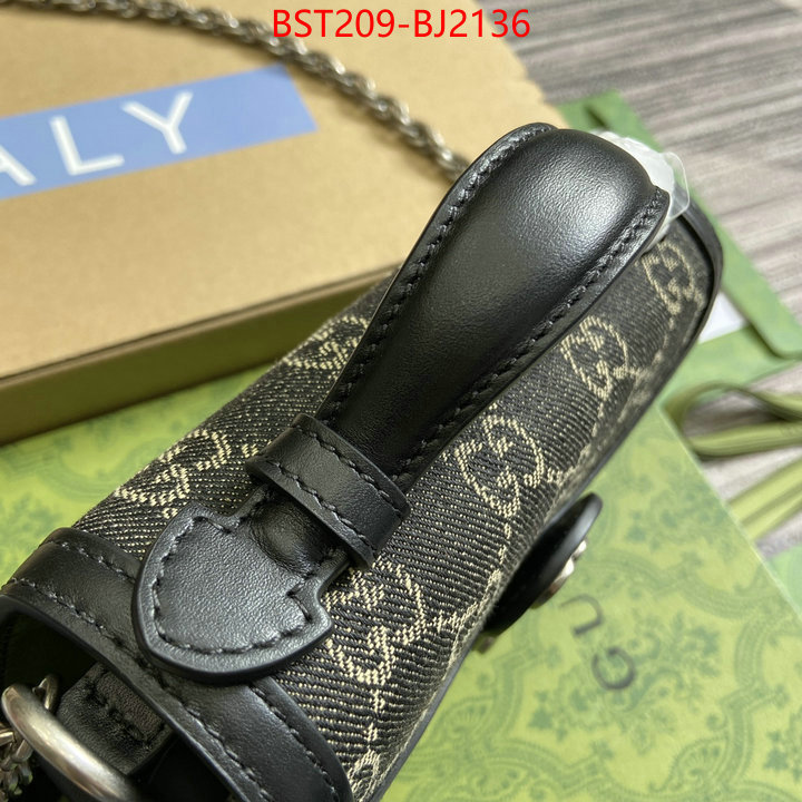 Gucci Bags(TOP)-Crossbody- wholesale imitation designer replicas ID: BJ2136 $: 209USD,