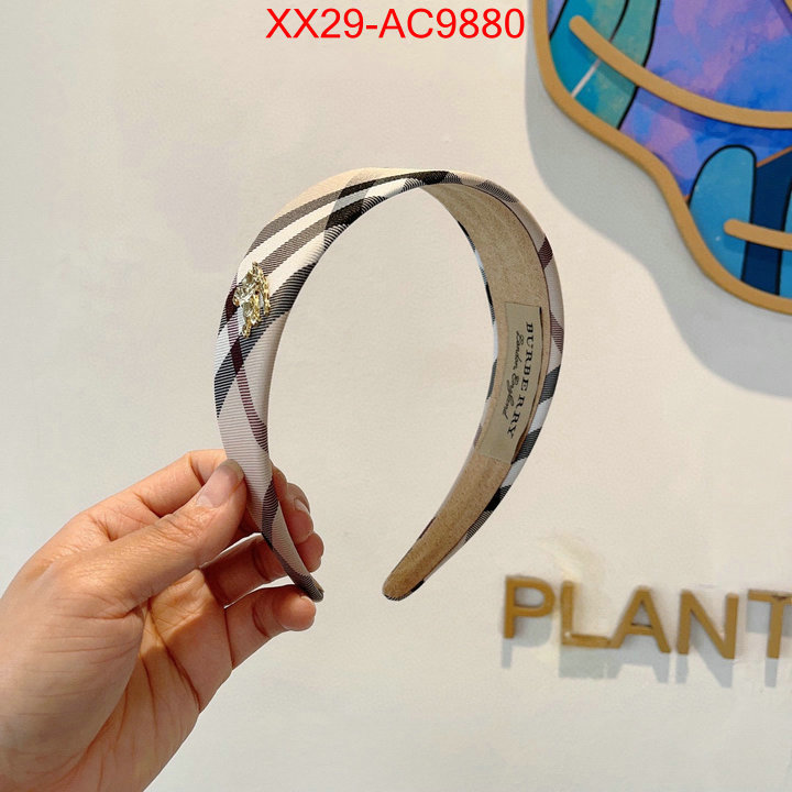 Hair band-Burberry wholesale designer shop ID: AC9880 $: 29USD