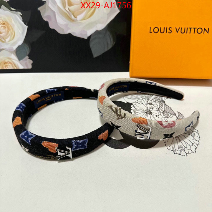 Hair band-LV top fake designer ID: AJ1756 $: 29USD