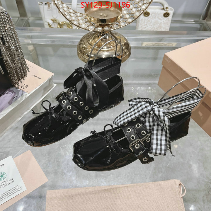 Women Shoes-Miu Miu knockoff highest quality ID: SJ1196 $: 129USD