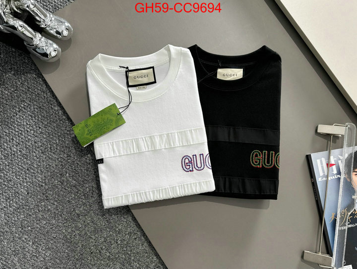 Clothing-Gucci wholesale designer shop ID: CC9694 $: 59USD