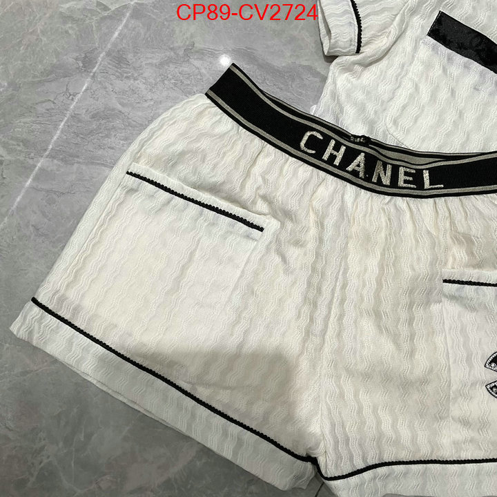 Clothing-Chanel luxury fashion replica designers ID: CV2724 $: 89USD