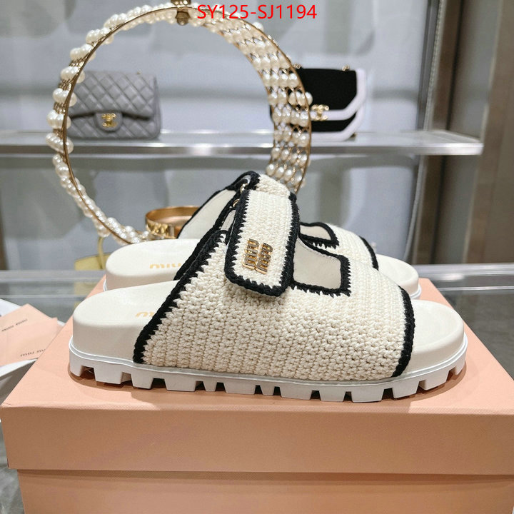 Women Shoes-Miu Miu shop ID: SJ1194 $: 125USD