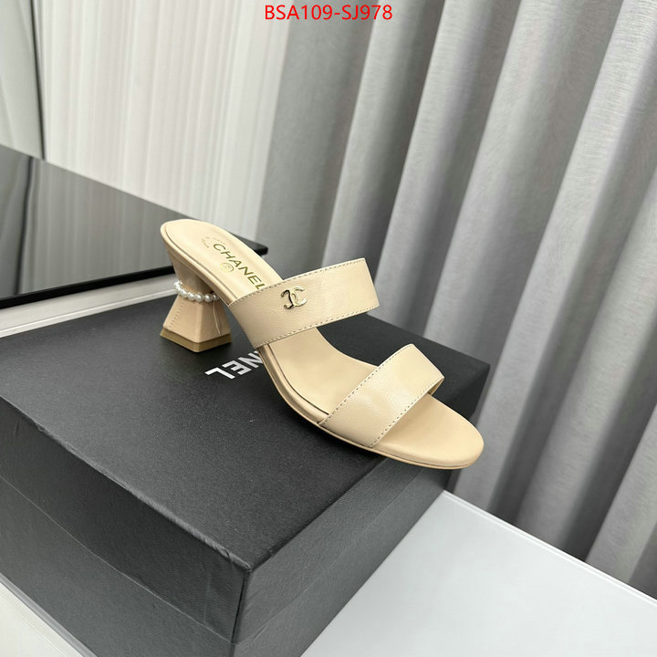 Women Shoes-Chanel luxury shop ID: SJ978 $: 109USD