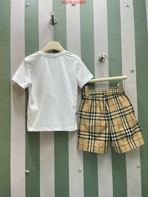 Kids clothing-Burberry good quality replica ID: CJ1861 $: 75USD