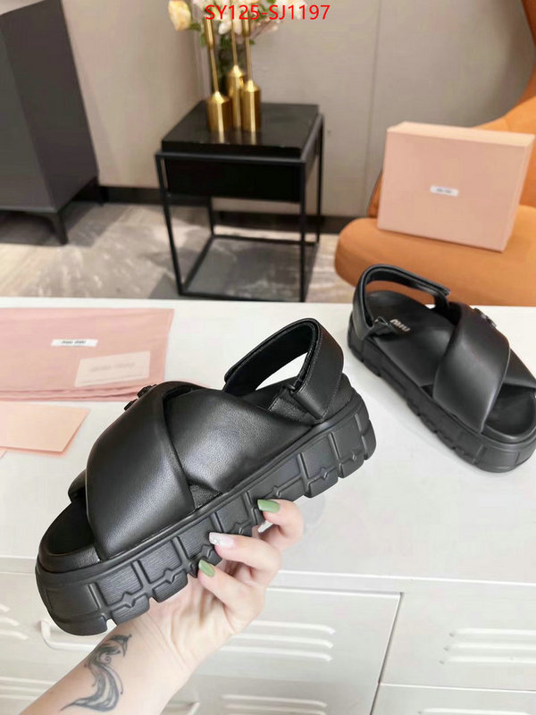 Women Shoes-Miu Miu what 1:1 replica ID: SJ1197 $: 125USD