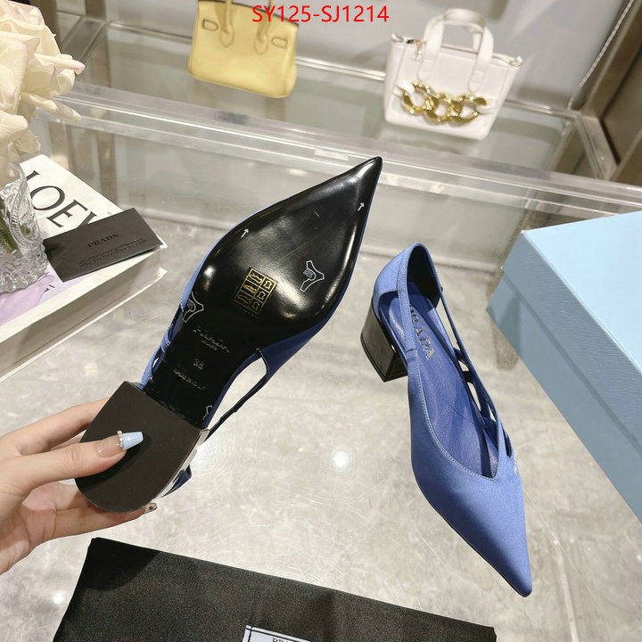 Women Shoes-Prada replica 2024 perfect luxury ID: SJ1214 $: 125USD