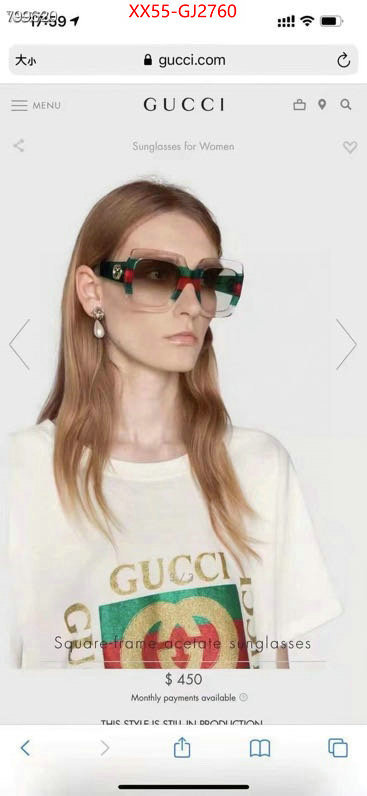 Glasses-Gucci the best affordable ID: GJ2760 $: 55USD