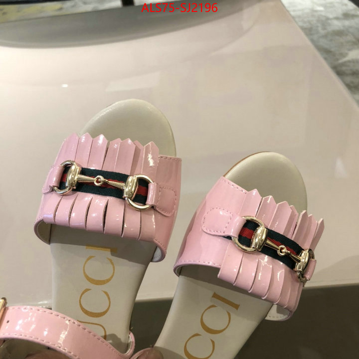 Kids shoes-Gucci fashion replica ID: SJ2196 $: 75USD