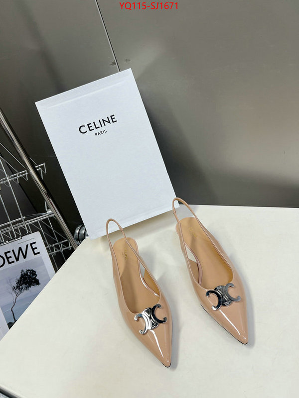 Women Shoes-CELINE buy replica ID: SJ1671 $: 115USD