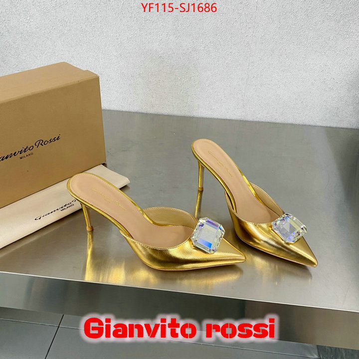 Women Shoes-Gianvito Rossi replica 2024 perfect luxury ID: SJ1686 $: 115USD