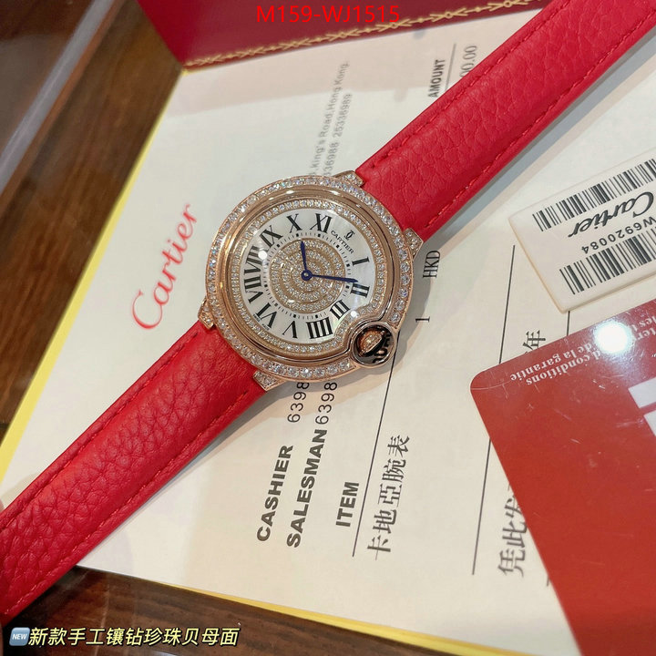 Watch(4A)-Cartier wholesale designer shop ID: WJ1515 $: 159USD